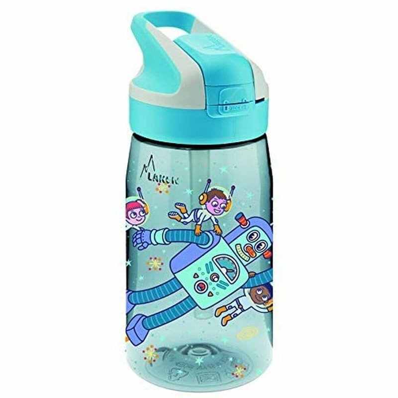 Image secondaire de Bouteille d'eau Laken Summit Space Robots Bleu Aigue marine (0,45 L)