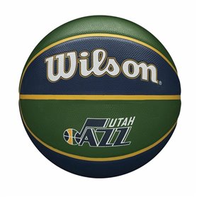 Ballon de basket Wilson  NBA Team Tribute Utah Jazz Bleu