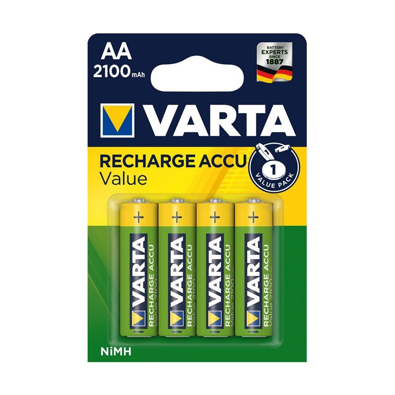 Varta 56616 pile domestique Batterie rechargeable AA Hybrides nickel-métal (NiMH)