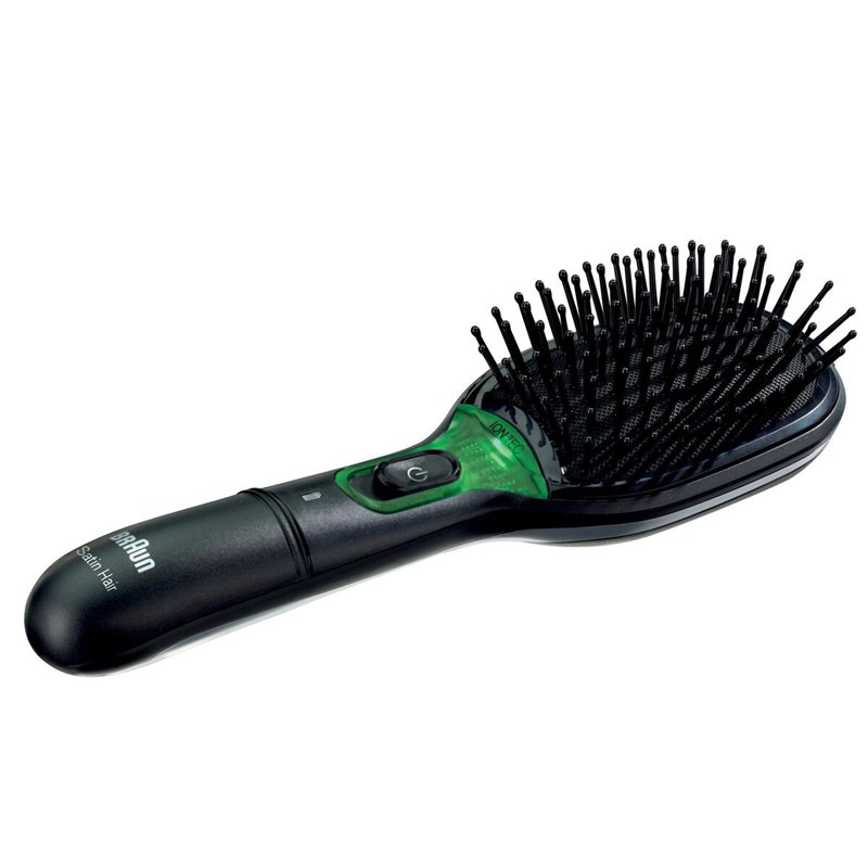 Image secondaire de Braun Satin Hair 7 Adulte Brosse à cheveux rectangulaire Noir 1 pièce(s)