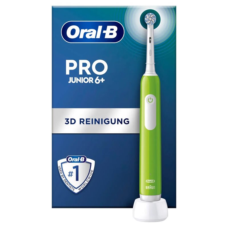 Oral-B Junior 8006540743027 brosse à dents électrique Enfant Brosse à dents rotative Vert