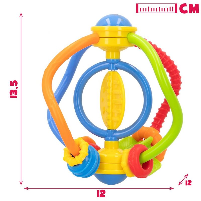 Image secondaire de Hochet Winfun Plastique 12 x 13,5 x 12 cm (12 Unités)