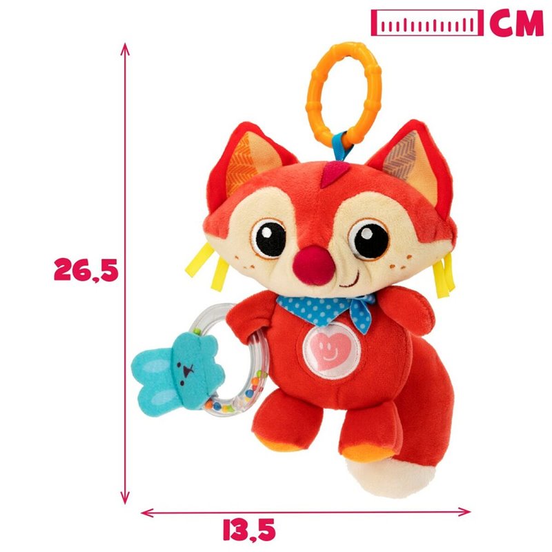 Image secondaire de Peluche Hochet Winfun Renard 13,5 x 26,5 x 7,5 cm (6 Unités)