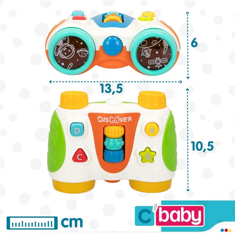 Image secondaire de Jouet interactif pour bébé Colorbaby Jumelles 13,5 x 6 x 10,5 cm (6 Unités)