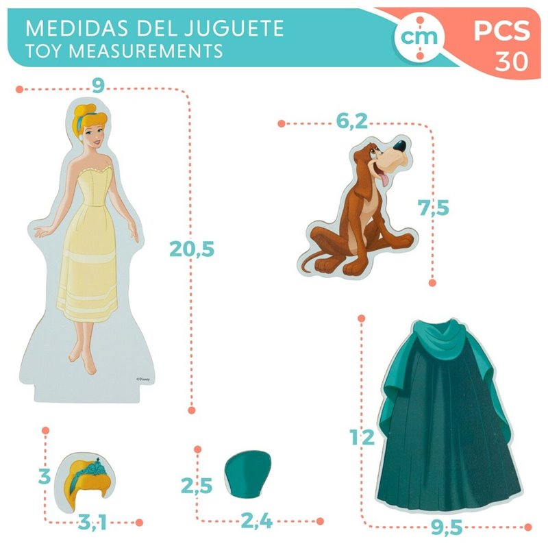 Image secondaire de Jeu en bois Disney Cendrillon