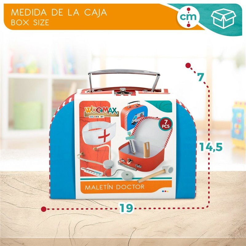 Image secondaire de Coffret Médical avec Accessoires en jouet Woomax (6 Unités)