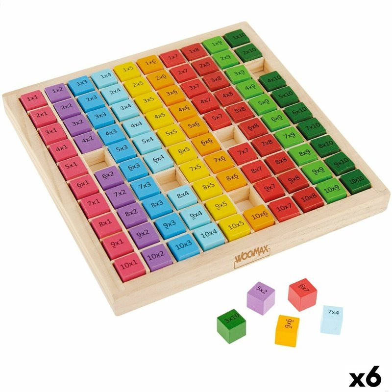 Jeu dhabileté Woomax 101 Pièces 19 x 2 x 19 cm (6 Unités)