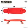 Skateboard Colorbaby Rouge (2 Unités)