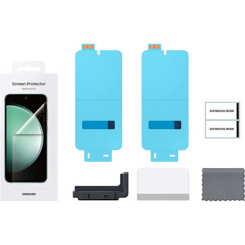 Image secondaire de Samsung EF-US711CTEGWW écran et protection arrière de téléphones portables Protection d'écran transparent 1 pièce(s)