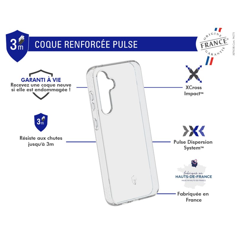 Image secondaire de Coque Renforcée Samsung G S23 FE PULSE Origine France Garantie Garanti