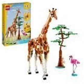 LEGO 31150 Creator 3en1 Les Animaux Sauvages du Safari. Jouet avec Fig