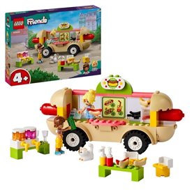 LEGO 42633 Friends Le Food-Truck de Hot-Dogs. Jouet de Restaurant Mobi