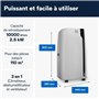 Climatiseur mobile - DELONGHI PAC EX100 SILENT - 2500W - 10000BTU/h - 