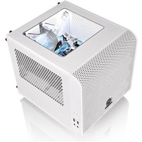Thermaltake Boîtier PC Core V1 Snow Edition Blanc