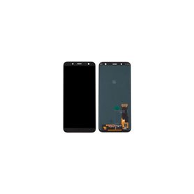 Ecran LCD et Vitre Tactile OLED Noir pour Samsung Galaxy A6 2018 A600