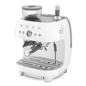 Machine à café combinée Expresso Années 50 blanc - Smeg