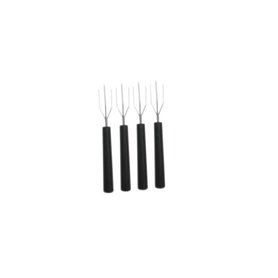 Tableandcook Lot de 4 fourchettes pour fondue noir - 3009341-13.5