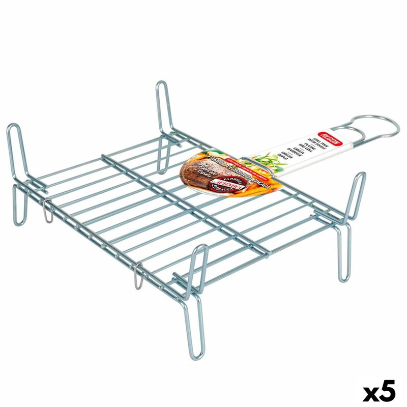 Grill Algon Double zingage 25 x 30 cm (5 Unités)