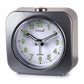 Horloge de table Timemark Gris Vert Plastique 9 x 9 x 4 cm