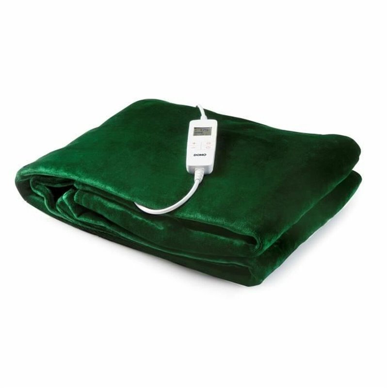 Housse de matelas électrique Domo 2 personnes Franela Vert 180 x 160 cm