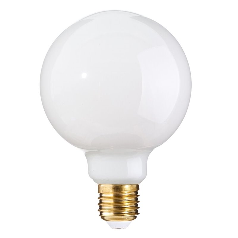 Lampe LED Blanc E27 6W 12,6 x 12,6 x 17,5 cm