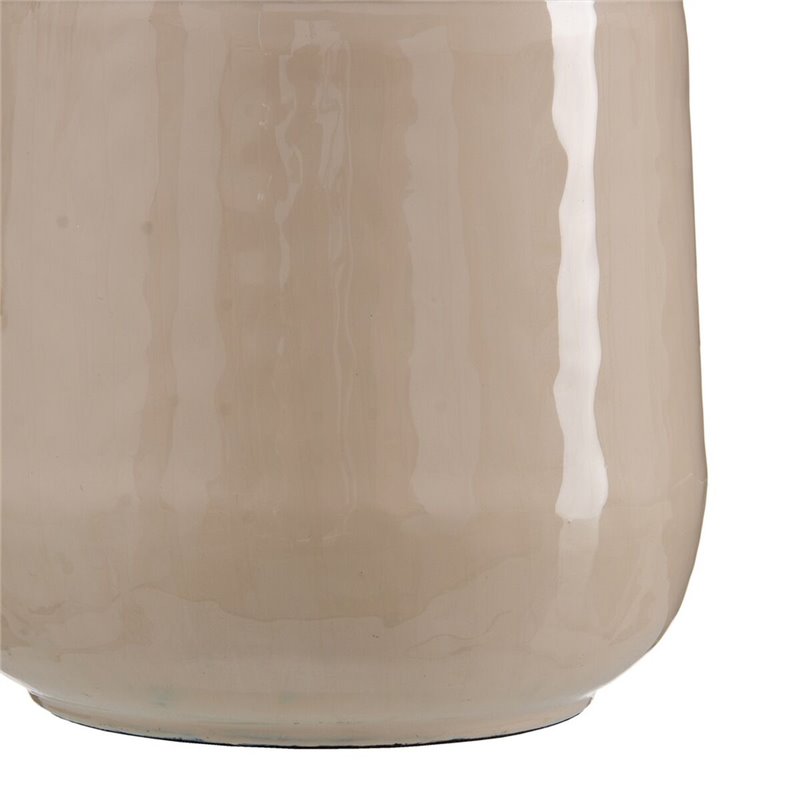 Image secondaire de Vase Beige Fer 28 x 28 x 84 cm