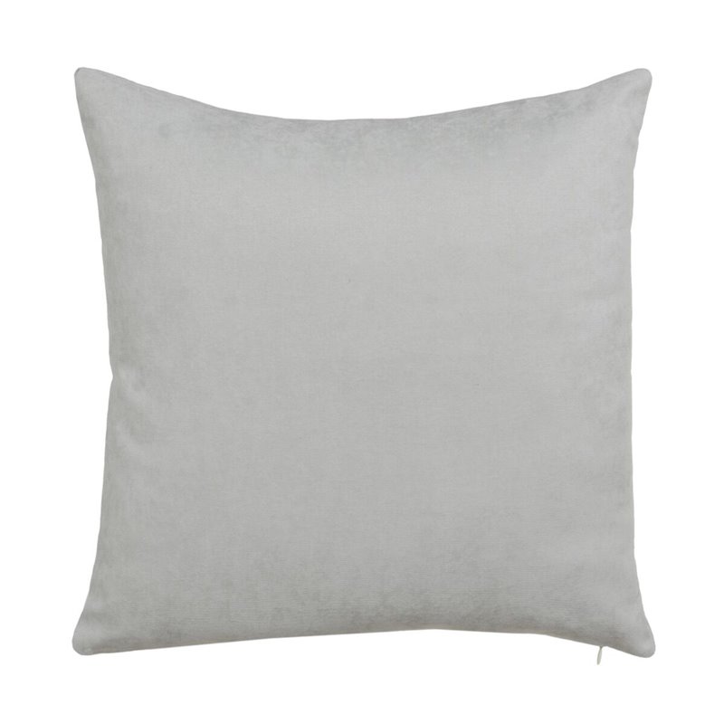 Coussin Polyester Gris 45 x 45 cm