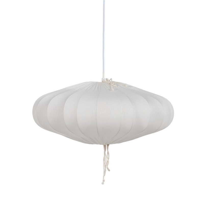 Suspension Blanc Coton 220-240 V 49,5 x 49,5 x 20 cm