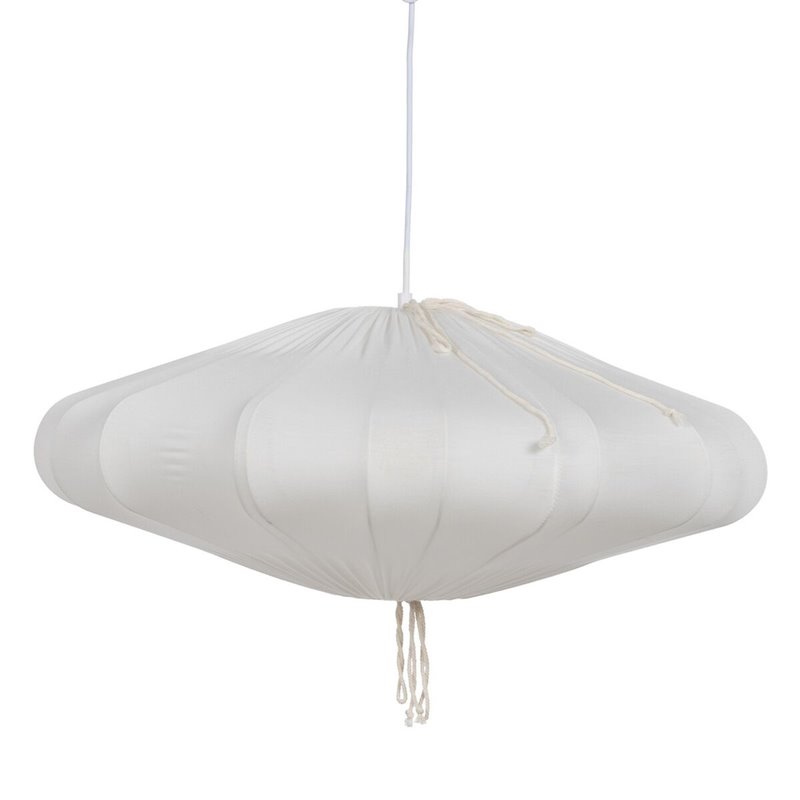 Suspension Blanc Coton 220-240 V 59,5 x 59,5 x 23 cm