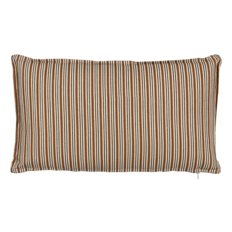 Coussin Coton Marron Beige 50 x 30 cm