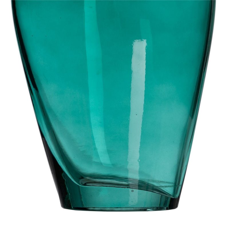 Image secondaire de Vase Vert Verre 12,5 x 8,5 x 24 cm