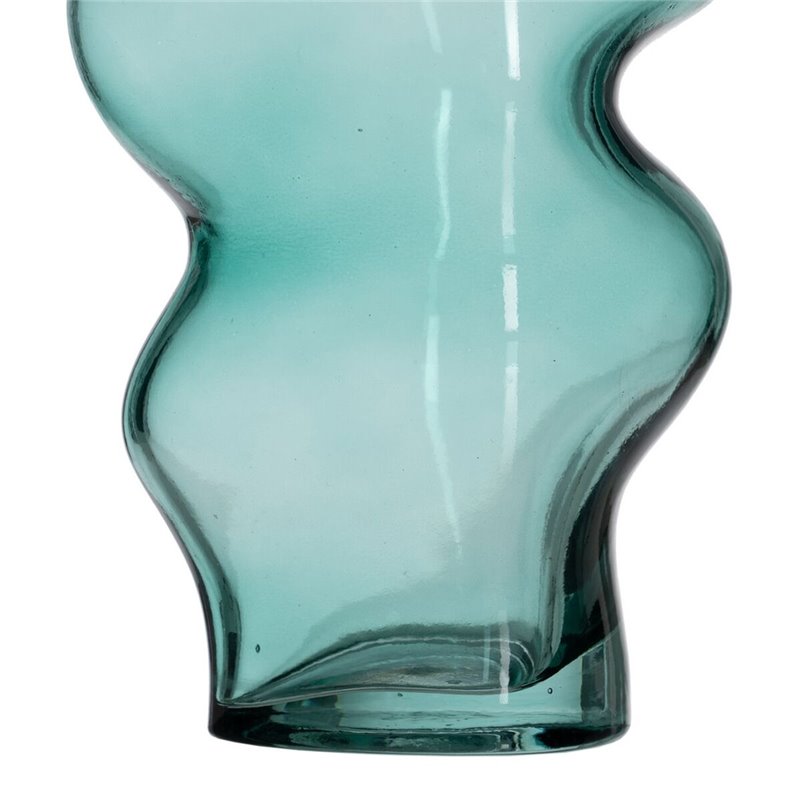 Image secondaire de Vase Vert Verre 12,5 x 10 x 25 cm