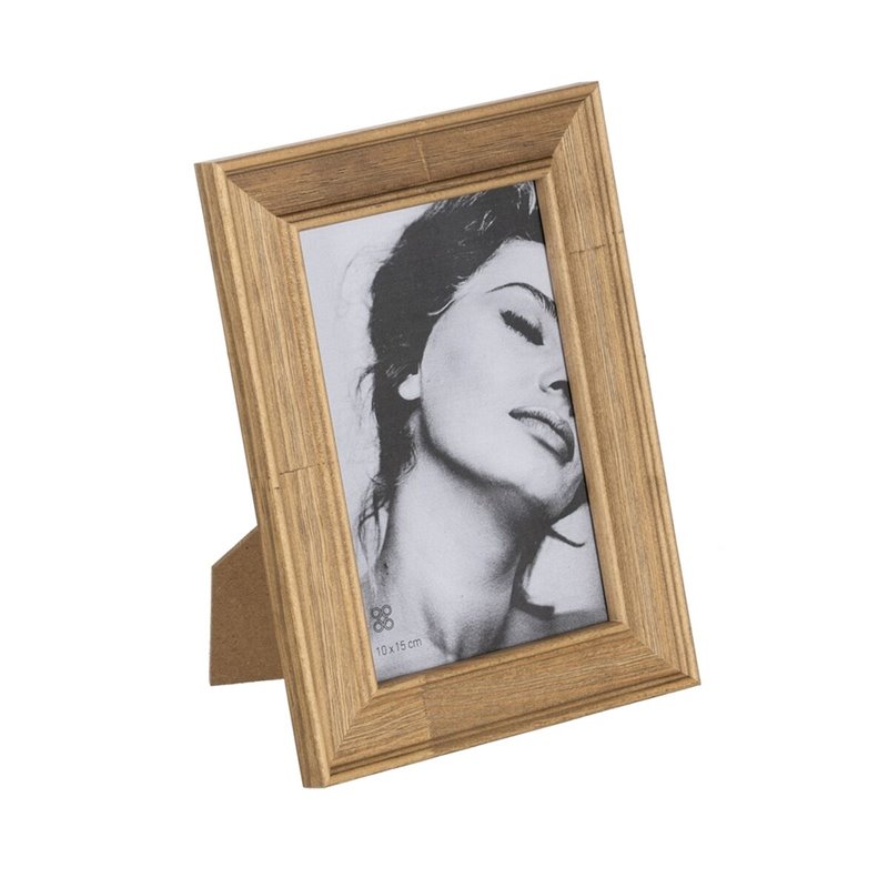 Cadre photo Marron Clair Bois Verre 14,5 x 1,5 x 20 cm