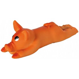 Jouet pour chien Trixie Latex Cochon Multicouleur Orange Intérieur/Ext