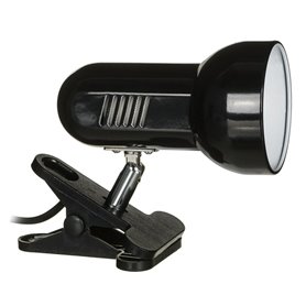 Lampe de bureau Activejet AJE-CLIP Noir Métal Plastique 60 W