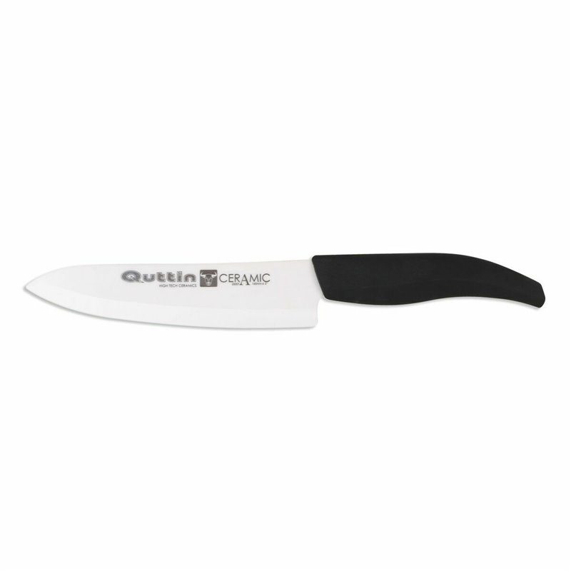 Image secondaire de Couteau Chef Quttin Céramique Noir 15 cm 1,8 mm (24 Unités)