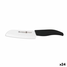 Couteau Santoku Quttin   Céramique Noir