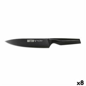 Couteau Chef Quttin Black Edition 20 cm (8 Unités)