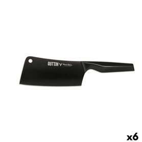 Gros couteau de cuisine Quttin Black Edition 17,5 cm 2,5 mm (6 Unités)