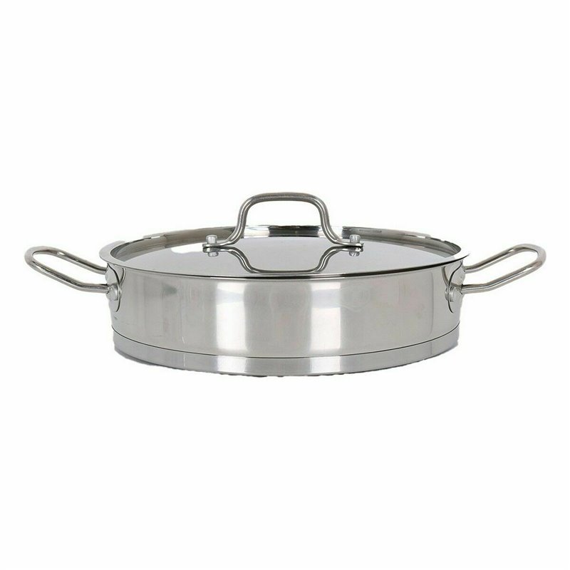 Image secondaire de Casserole avec Couvercle en Verre Quttin 2,2 L (4 Unités)