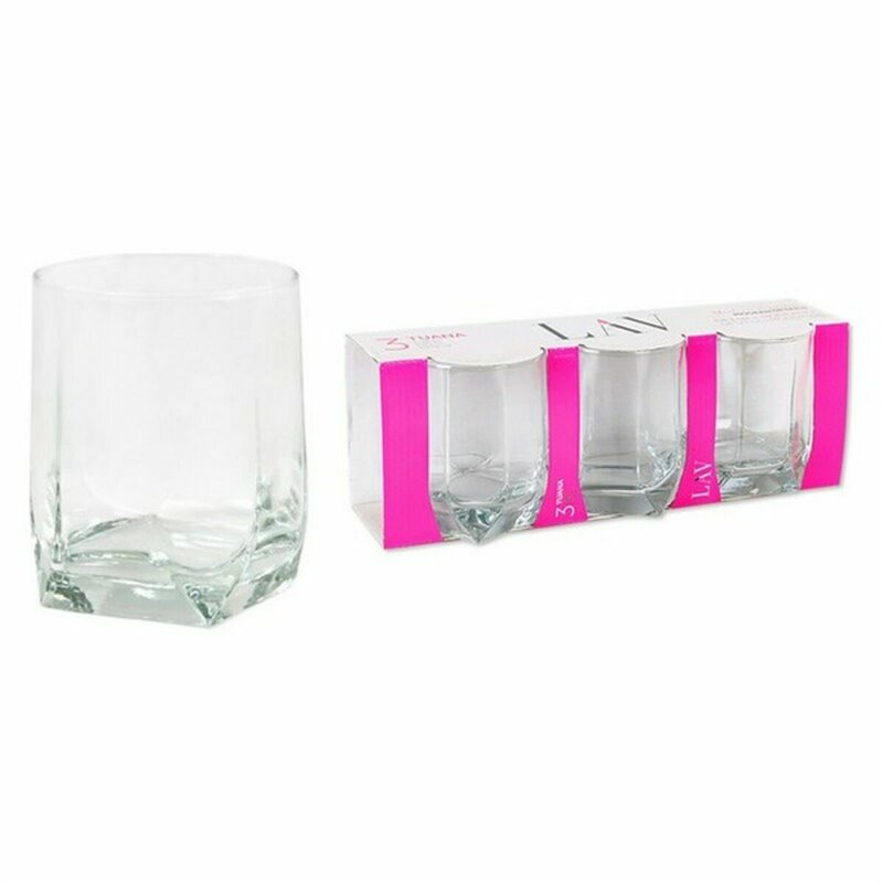 Image secondaire de Set de Verres LAV Tuana 320 ml 3 Pièces (16 Unités)