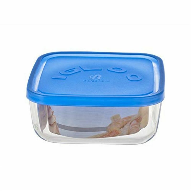 Image secondaire de Boîte à lunch Borgonovo 6277815 Bleu 960 ml 15 x 15 x 6,2 cm (12 Unités) (Ø 15 cm)