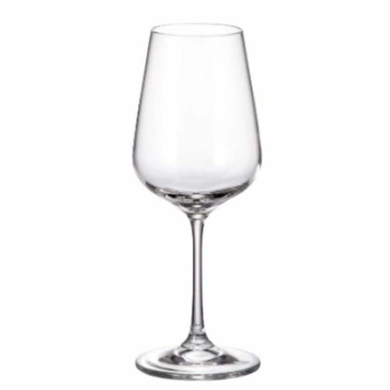 Image secondaire de Set de Verres Bohemia Crystal Sira 360 ml Blanc 6 Pièces 6 x 8 x 22 cm (6 Unités) (4 Unités)