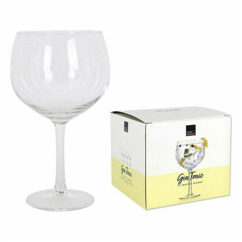 Image secondaire de Set de Verres pour Gin Tonic Bohemia Crystal Cocktails Verre 4 Pièces (4 Unités) (700 cc)