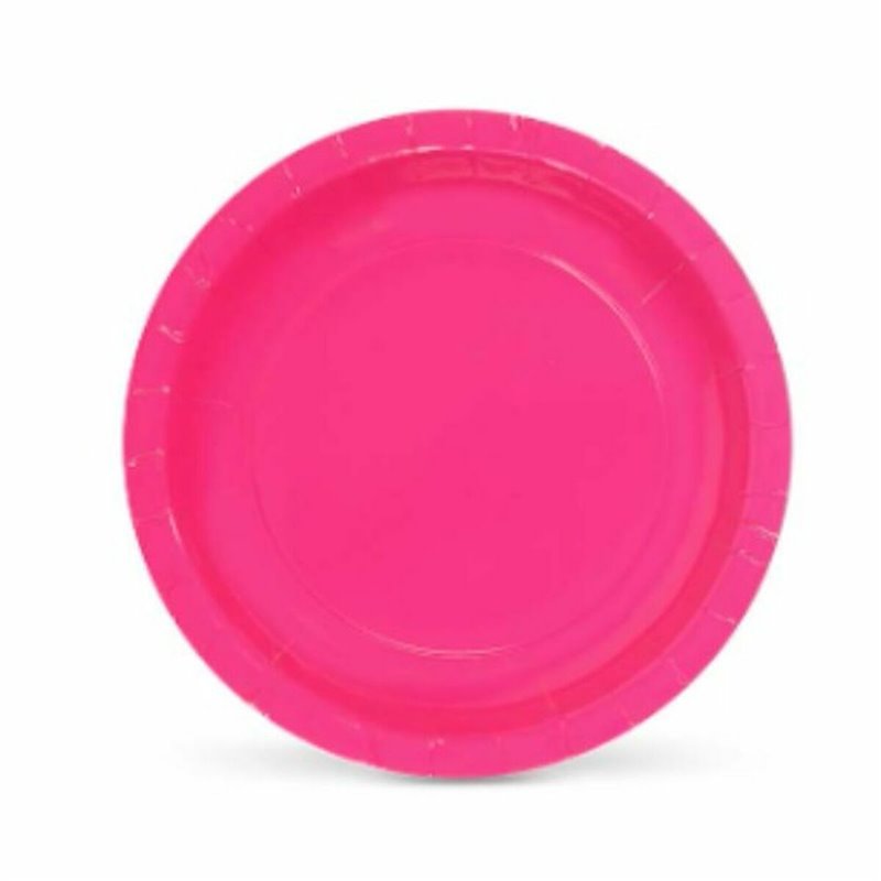 Image secondaire de Service de vaisselle Algon Produits à usage unique Carton Fuchsia 20 x 20 x 1,5 cm (36 Unités)