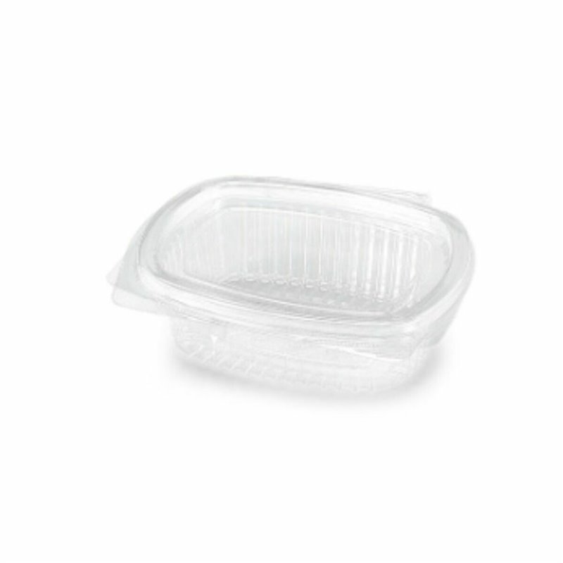 Image secondaire de Récipient de Conservation des Aliments Algon Réutilisable 250 ml Transparent Oblongue 14 x 11 x 4,5 cm (12 Unités)