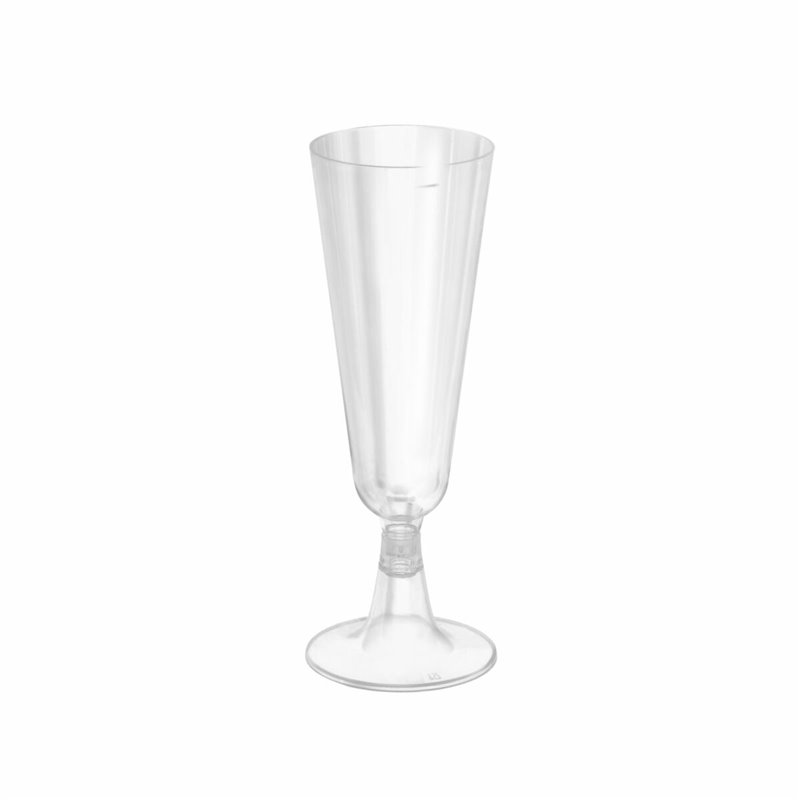 Image secondaire de Verres à champagne réutilisables Algon Transparent 24 Unités 150 ml (4 Pièces)