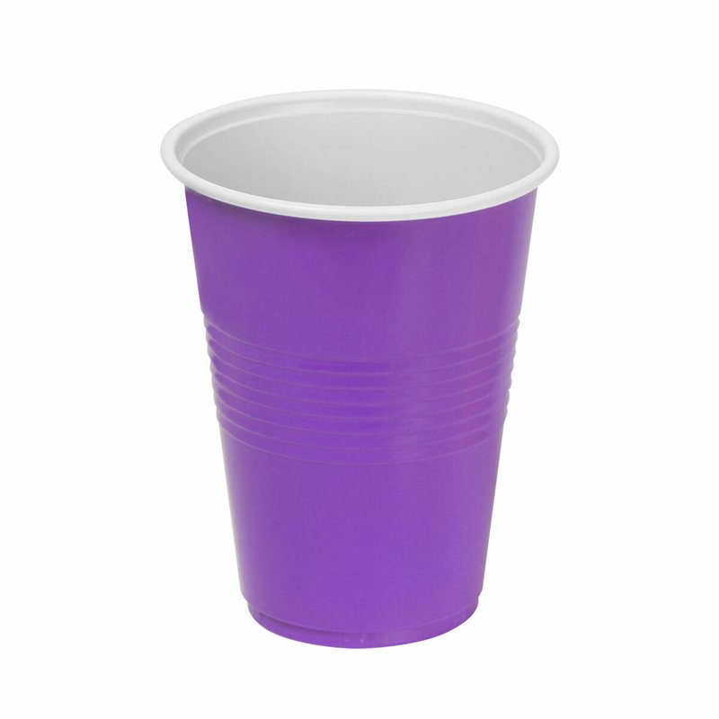 Image secondaire de Lot de verres réutilisables Algon Fuchsia 48 Unités 450 ml (10 Pièces)