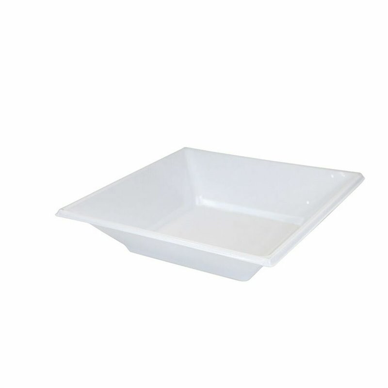 Image secondaire de Lot d'assiettes réutilisables Algon Blanc Plastique (24 Unités)