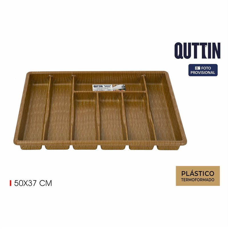 Image secondaire de Range-Couverts Quttin 50 x 37 cm Thermoplastique (12 Unités)